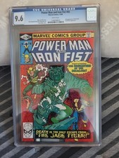 Powerman and Iron Fist #66 9.6 CGC Frank Miller Cover 2nd appearance Sabertooth  picture