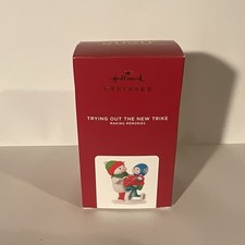 Hallmark Keepsake 2020 Trying Out The New Trike Christmas Ornament picture
