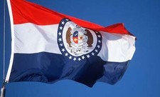 NEW 2x3 ft MISSOURI STATE FLAG top quality usa seller picture