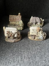 Bundle of 4 Lilliput Lane Miniature Houses, Cottages Etc. picture