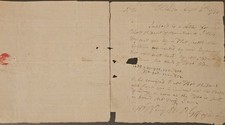 1785 Letter George Mason V, Junior Colonel John Fitzgerald Colchester Alexandria picture