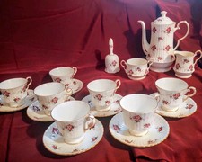 Princess House Hammersley Rose Fine Bone China 19 Piece Set picture