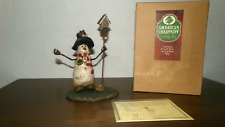 American Chestnut Folk Art Winter Haven Snowman AM1304 Vintage 2000 picture