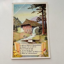 Gruß aus Freudenstadt im Schwarzwald Black Forest Vtg German Pop-up Postcard PY1 picture