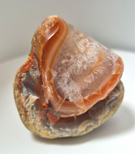 Polished Uniquely Shaped Lake Superior Agate picture