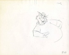 Original Production Drawing of the Sheriff of Nottingham from Robin Hood (1973) picture