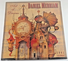 Daniel Merriam 2002 Art of Dreams RARE Out of Print New Sealed Unopened Calendar picture