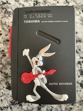 Toshiba Looney Tunes Tronics 1995 Bugs Bunny Walk Man Cassette Player Walkman picture