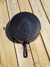 Vintage Wagner Ware #12 Sidney 0 Cast Iron Skillet 13 1/2” Double Spout picture