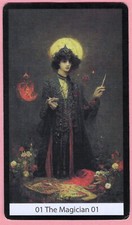The Magician, Single Swap Tarot Card 1, Soulless Tarot, 2 ¾