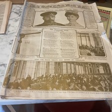 VINTAGE NEWSPAPERS THE DAILY TELEGRAPH &OTHERS NEWSPAPER 1891/1934 picture