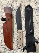 Ontario RAT 7  Survival Bushcraft Knife W Two Sheaths picture