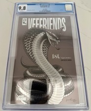 Veefriends Comic #17 Confident Cobra Silver /55 CGC 9.8 Graded Comic picture