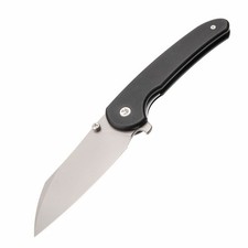 Glow Rhino Lightbringer Linerlock Black Folding Knife - 102-G10-BLACK-NITROV-XG picture