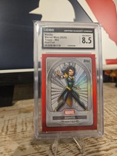 2025 TOPPS MARVEL MINT MANTIS RED 1/5 ALPHA CGC 8.5 picture