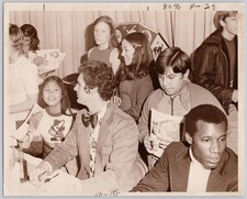 Circa 1970's Pro Baseball Players Signing Autographs Press Photo 8