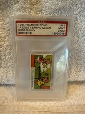 1964 Primrose Confectionery Bugs Bunny “A Dusty Spring Clean” PSA 9(OC) picture