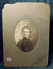 1900 photo of Victorian Widow full of crepe - mourning funeral - Weir, Kansas picture