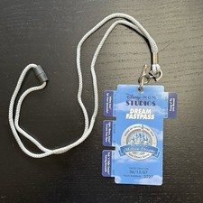 Disney MGM Studios 2007 Year of a Million Dreams Dream Fastpass With Lanyard picture