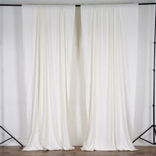 10 ft x 10 ft Polyester Professional BACKDROP CURTAINS Wedding Party Decorations picture