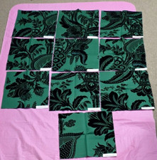Clarence House Textured Fabric Samples / Napkins 16x17