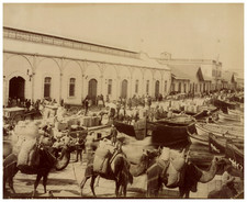 Rubellin, Turkey, Smyrna, Customs and Port Vintage Albumen Print Albumi Print picture