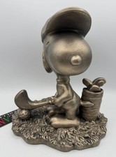 Austin Sculpture Peanuts Pro Snoopy Golfer Statue PN0106 Durastone 12