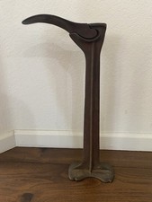 Vintage Antique Cast Iron Shoemaker/Cobbler Shoe Repair Stand 20” picture