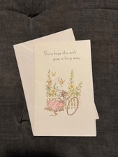 Vintage Tiny Talk Mouse Greeting Card K Lawrence American Greetings 1985 NOS picture