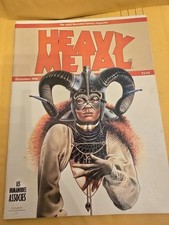​VTG Heavy Metal Magazine Dec 1980 Alex Nino Cover Art Moebius Crepax Howard picture