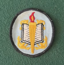 Vintage US Navy Academic Excellence Patch, School, Training, USN Military picture