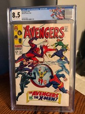 The Avengers #53 (Marvel Comics June 1968) CGC 8.5 - Custom Label picture