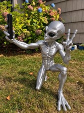 Alien Scout Team Jimmy Life Size Alien  Halloween or for mancave or business picture