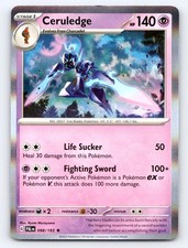 Ceruledge 098/193 Rare Paldea Evolved Pokemon Holo Moderately Played picture
