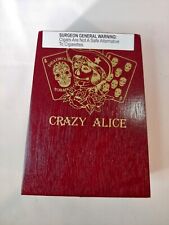 Crazy Alice By Deadwood Tobacco Company Odd Shaped Empty Cigar Box picture