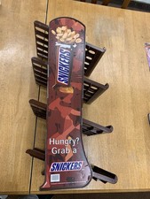2005 SNICKERS CANDY BAR “ KING ME “ RACK. 24 INCHES TALL 9 INCHES WIDE VERY COOL picture