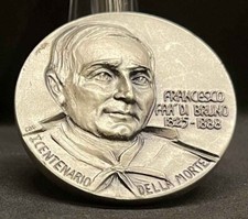 Italy Turin 1988 Francis Faa´de Bruno soldier scientist priest with original box picture