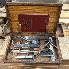 Vintage L.S. Starter Apprentice Precision Tool Set Wooden Box 1925 Vol. 1 picture