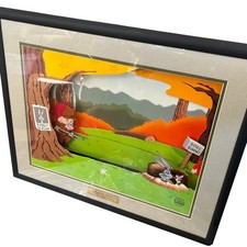 Warner Bros Bugs Bunny Elmer Fudd Animated Audio Cel Looney Tunes Limitd Edition picture