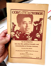 COMRADE GEORGE JACKSON  E. Mann 1972 RED PRiSON Movement Black Panther Party BPP picture