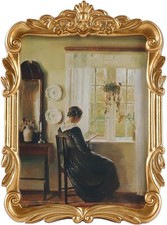 Vintage Picure Frames 5x7 Antique Victorian Gold Bronze Picture Frames for Table picture