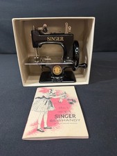 Vintage Singer Sewhandy Model 20 Sewing Machine for Children w/Box&Instructions picture