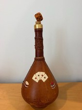 70s Italian Vintage Man Cave Vibe, Card Players Decanter picture