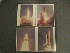 NASA SPACE SHUTTLE CHALLENGER STS-41C LIFTOFF ORIG 1ST GENERATION PHOTOS-4 VIEWS picture