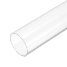 uxcell Clear Acrylic Pipe, Size 34mm ID x 40mm OD x 153mm L, 1 Item picture