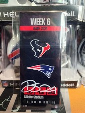 Derek Stingley Texans Patriots Game Ticket Autographed /10 Beckett COA picture