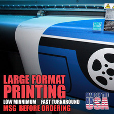 Large Format Vinyl Printing Custom Signs Banners Decals Business Graphics Indoor picture