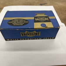 VINTAGE  New Old Stock Valvoline Petroleum 12 tubes with display box picture