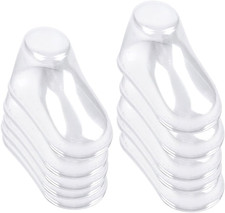 40Pcs/20Pairs Clear Plastic Baby Feet Display Booties Forms Sock Display Toddler picture