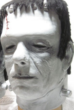 Fun Fur Glenn Strange  Frankenstein Head Latex Monster Halloween Costume House picture